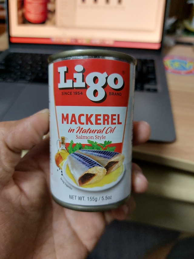 Ligo mackerel in natural oil salmon styles