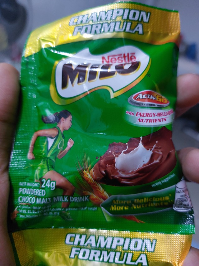 Nestle Milo powdered choco malt milk drink