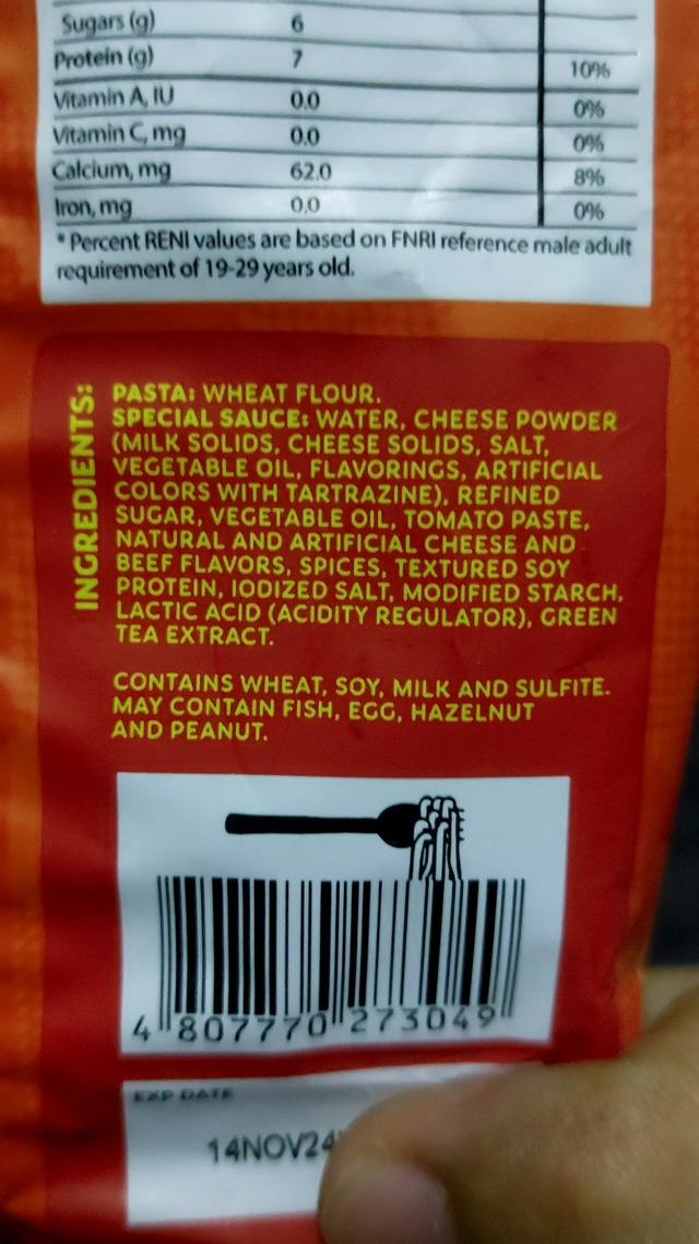 Ingredients