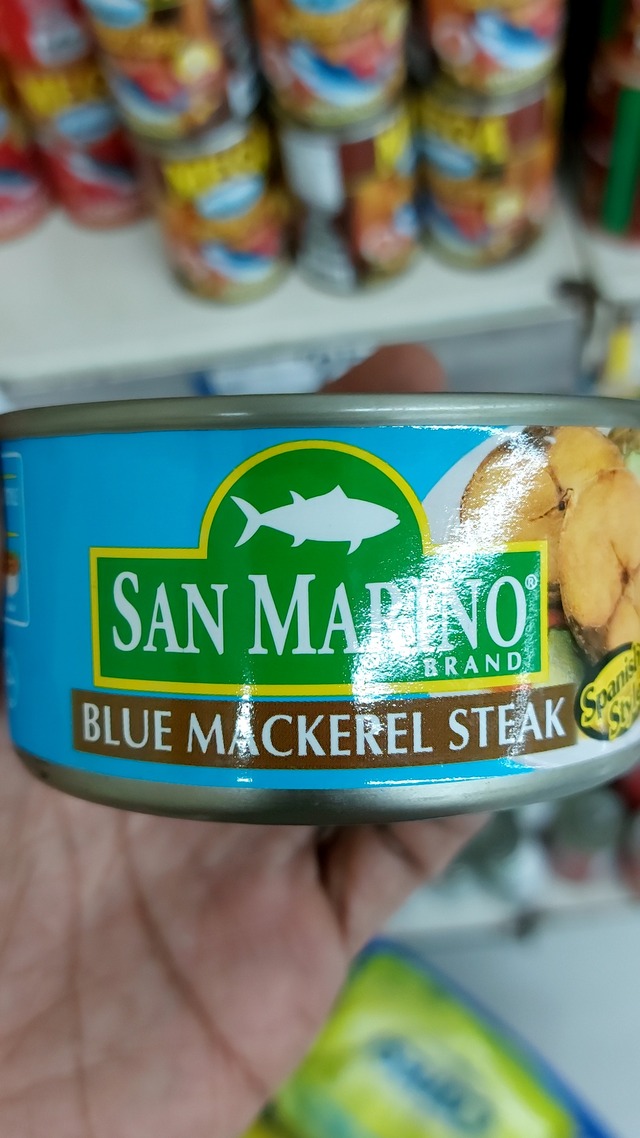 SAN MARINO BRAND BLUE MACKEREL STEAK