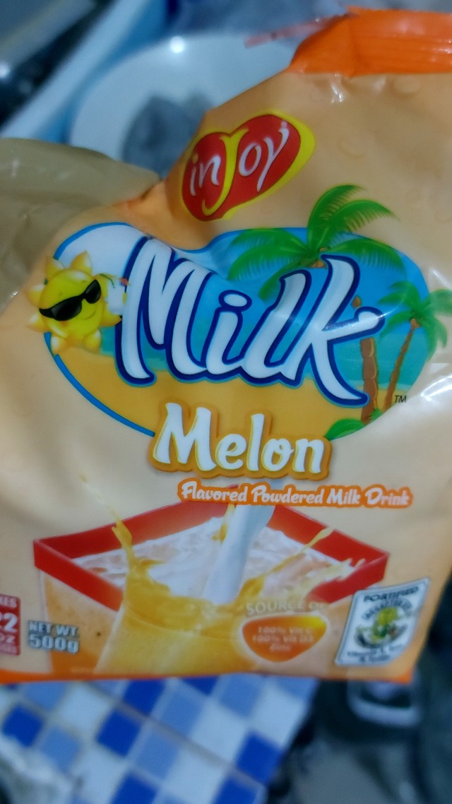 injoy Milk melon flavored powdered milk drink