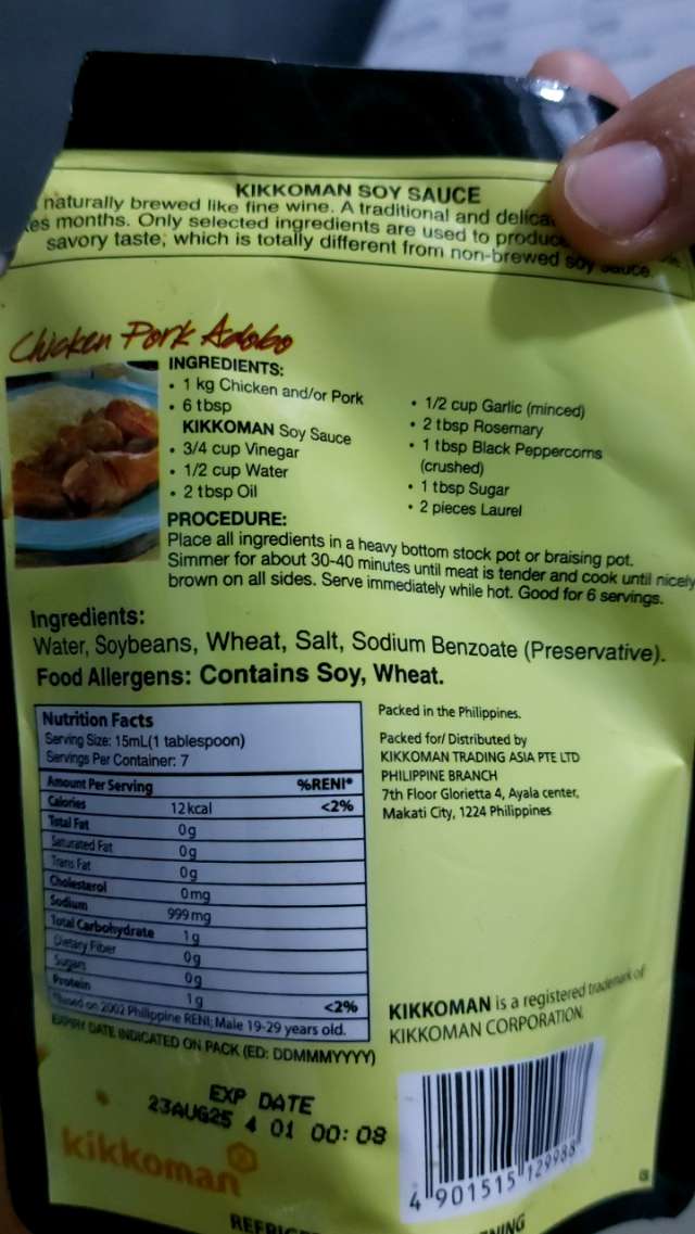 Ingredients