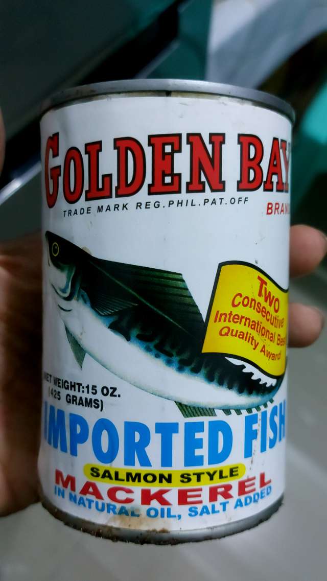 GOLDEN BAY Mackerel in natural oil