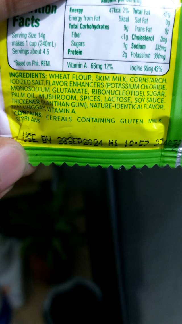 Ingredients