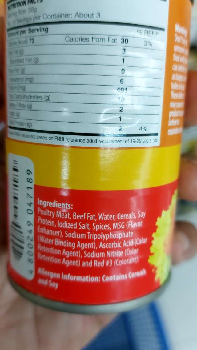 Ingredients