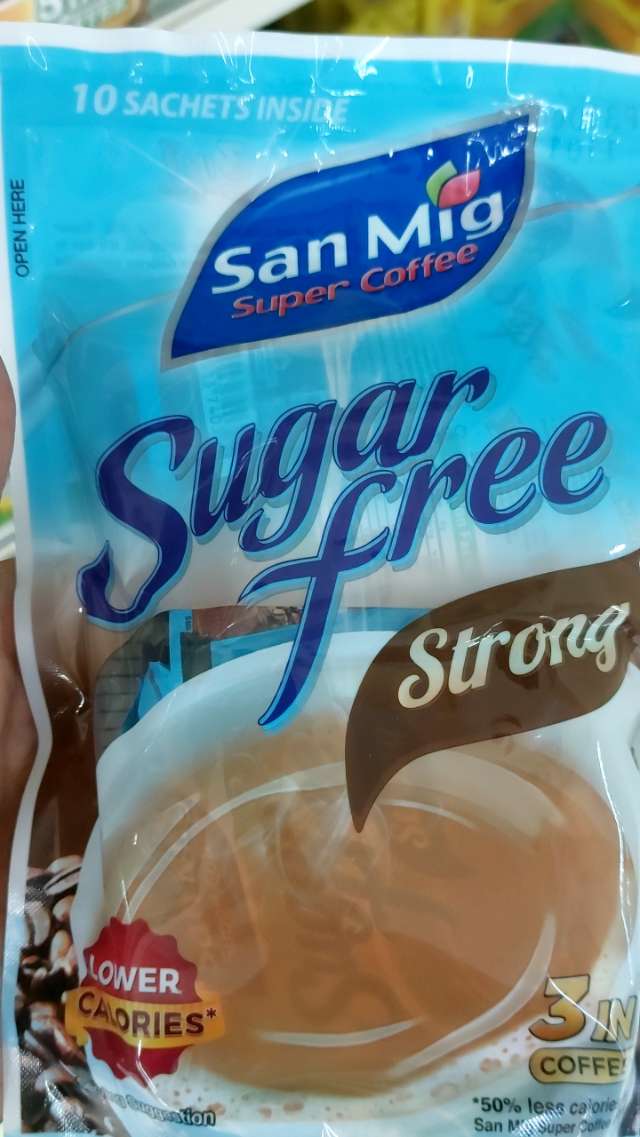 San Mig Super Coffee Sugar Free Strong