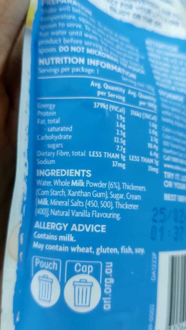 Ingredients