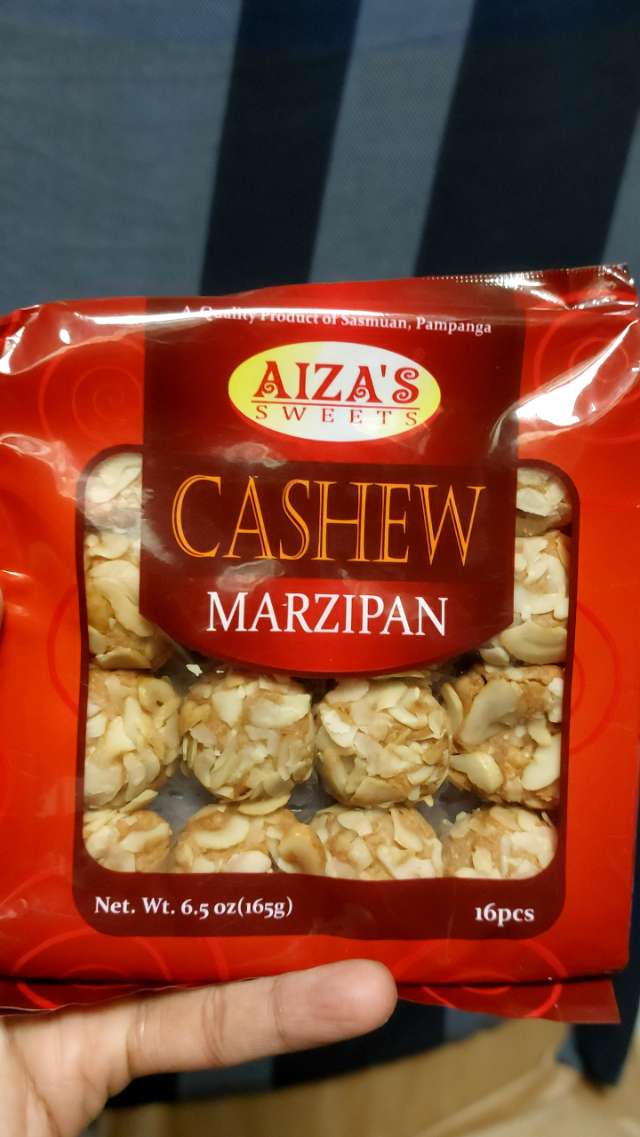 Aiza's sweets cashew marzipan