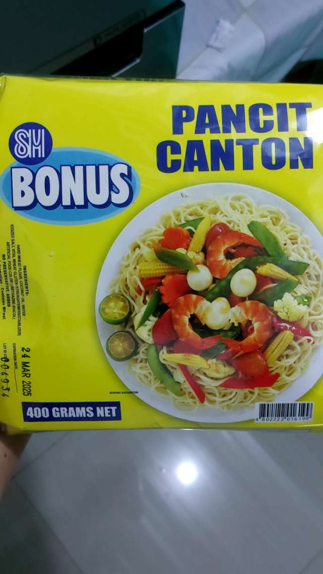 SM Bonus pancit canton