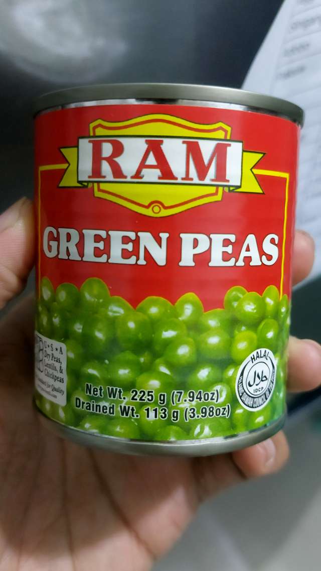 RAM green peas