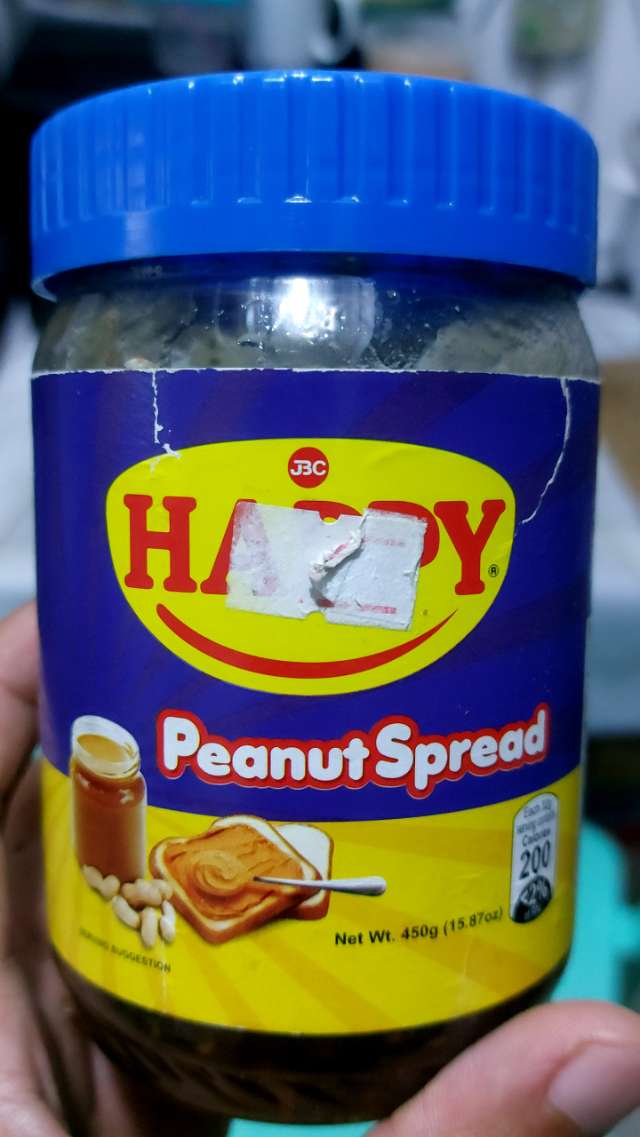 Happy peanut spread