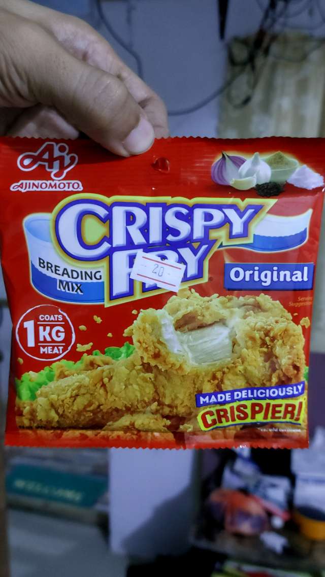 Crispy fry breading mix