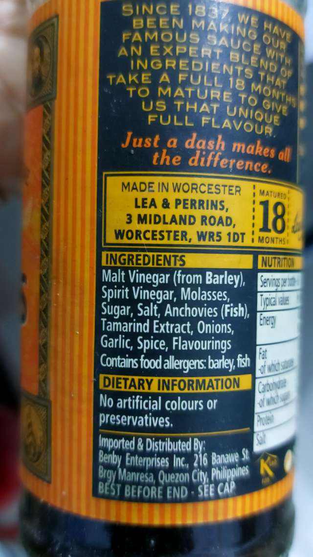 Ingredients