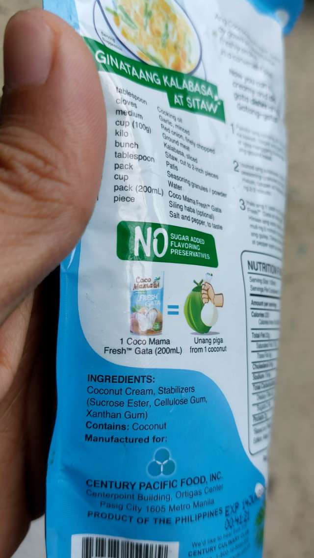 Ingredients