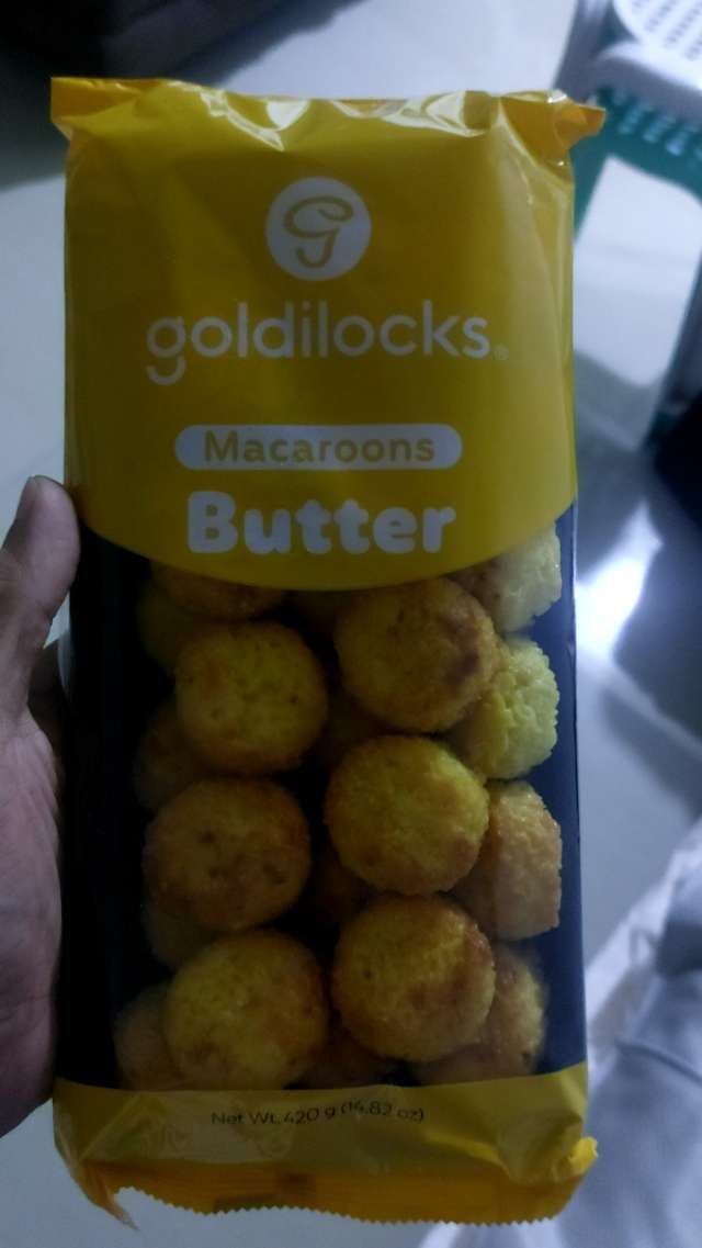 Goldilocks macaroons butter