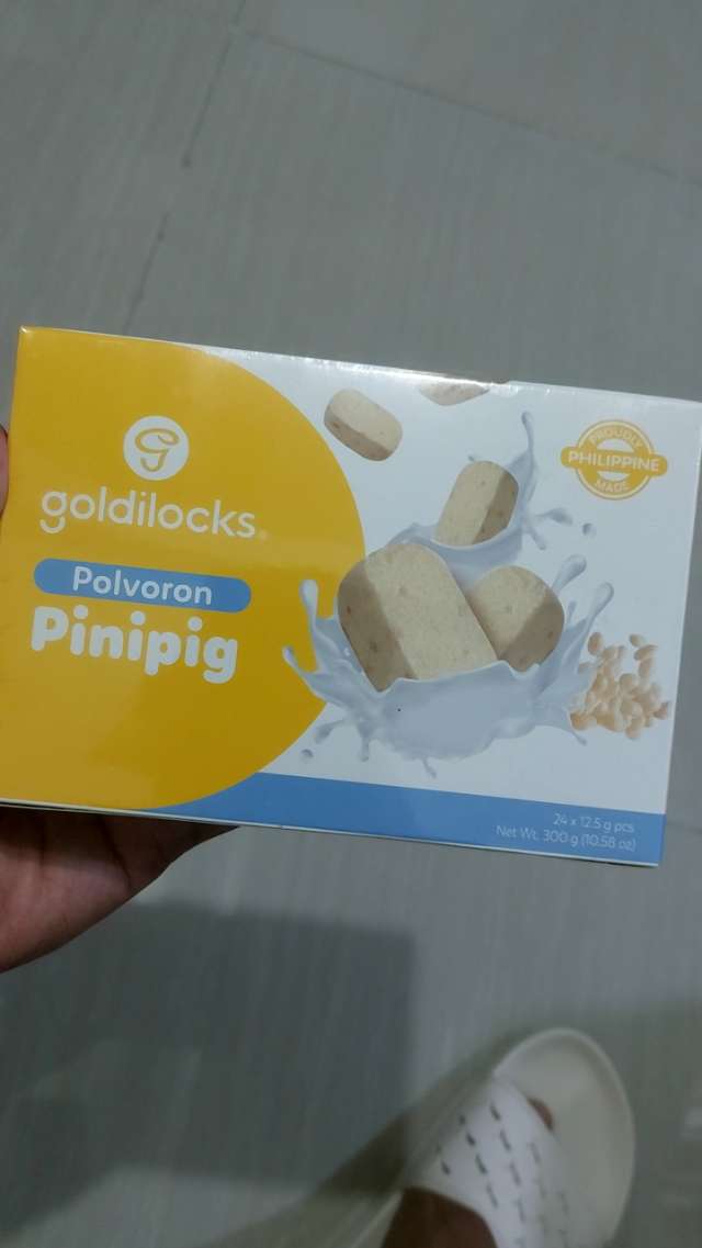 Goldilocks polvoron pinipig