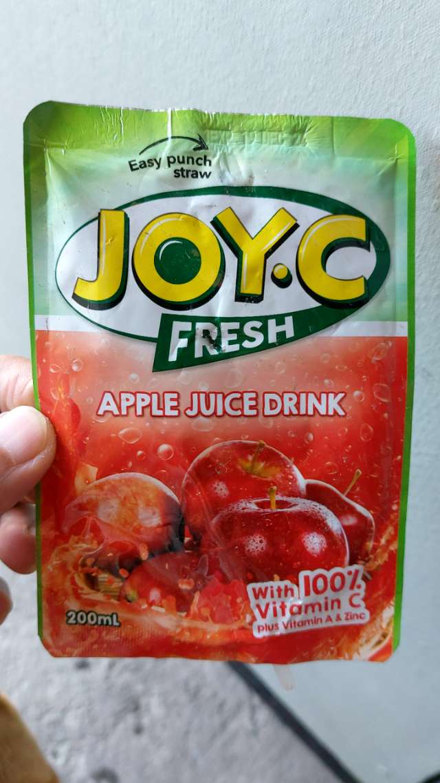joy-c fresh apple juice drink