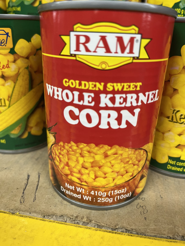 RAM GOLDEN SWEET WHOLE KERNEL CORN