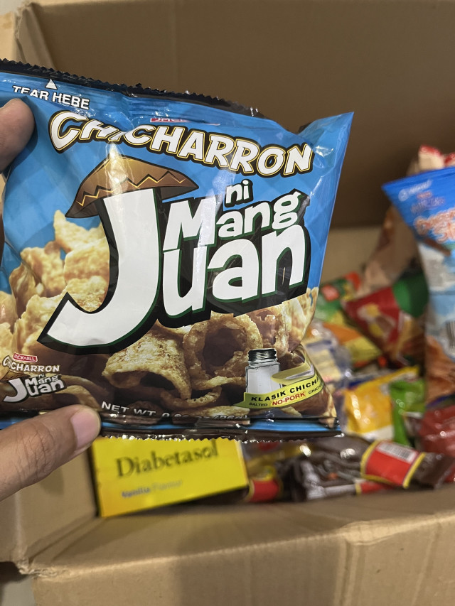 Chicharron ni mang juan klasik chicharron salted no-pork chicharron