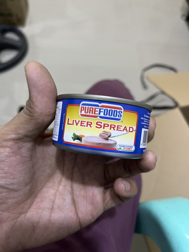 Purefoods liver spread
