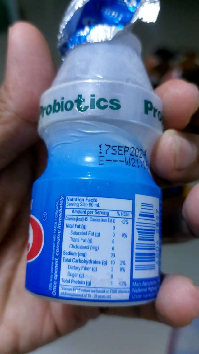 Nutrition label