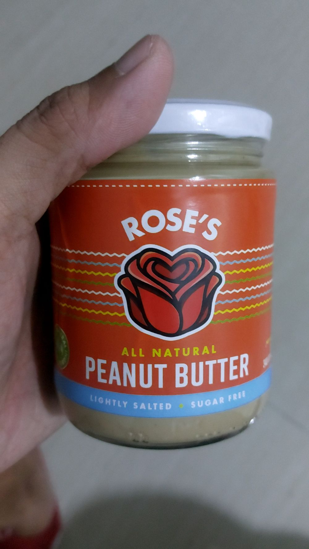 Rose's all natural peanut butter