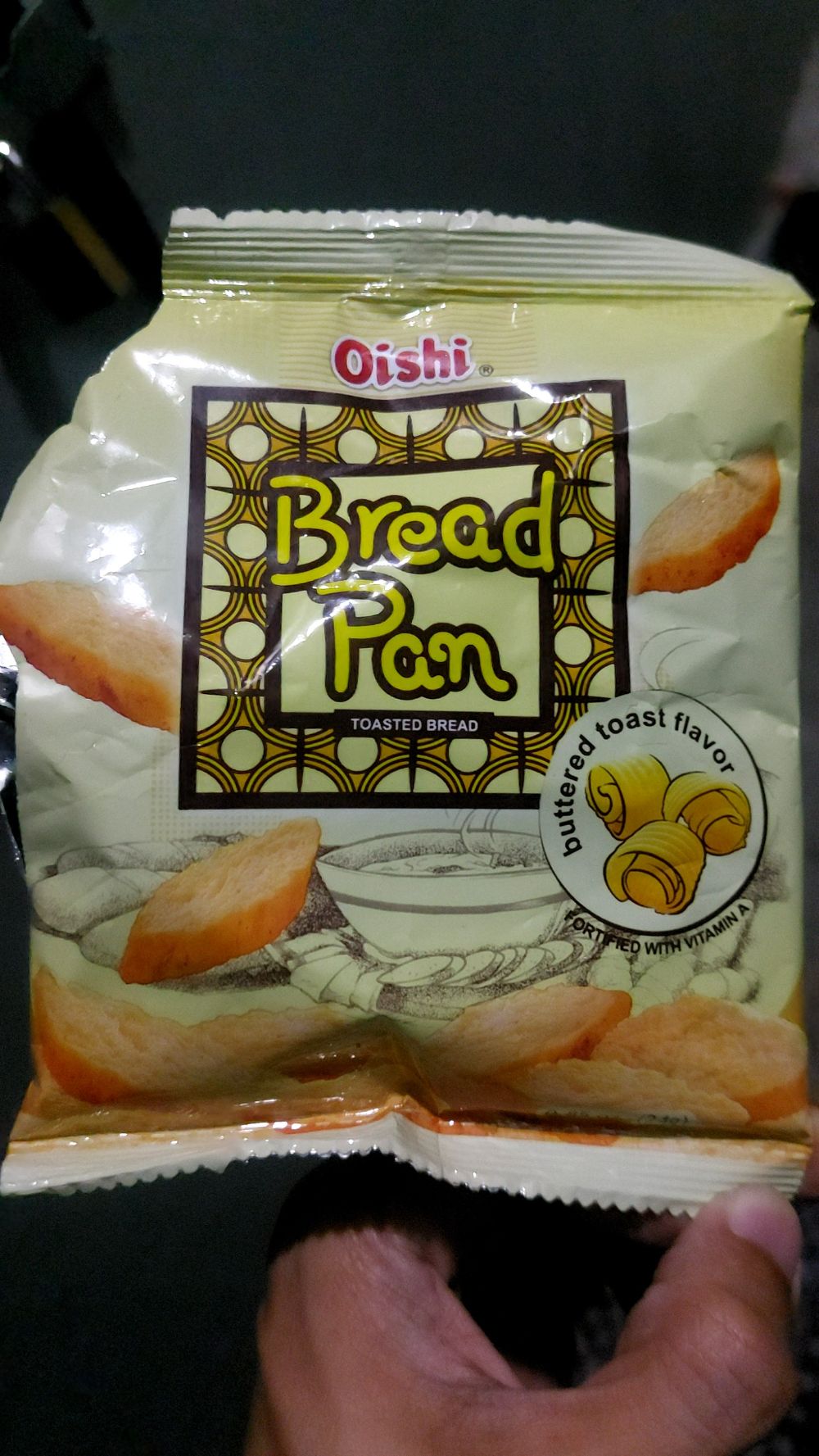 Oishi bread pan toasted bread