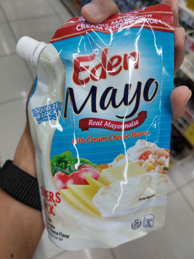 Eden mayo real mayonnaise with cream cheese flavor