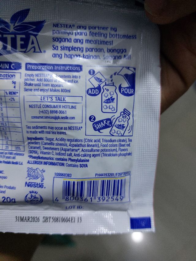 Ingredients
