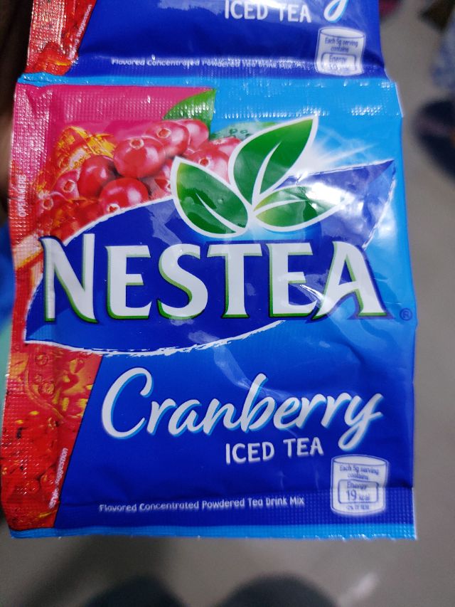 Nestea cranberry iced tea