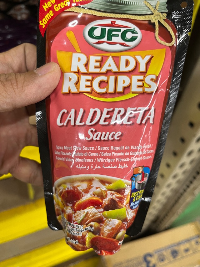 UFC Ready Recipes Caldereta Sauce
