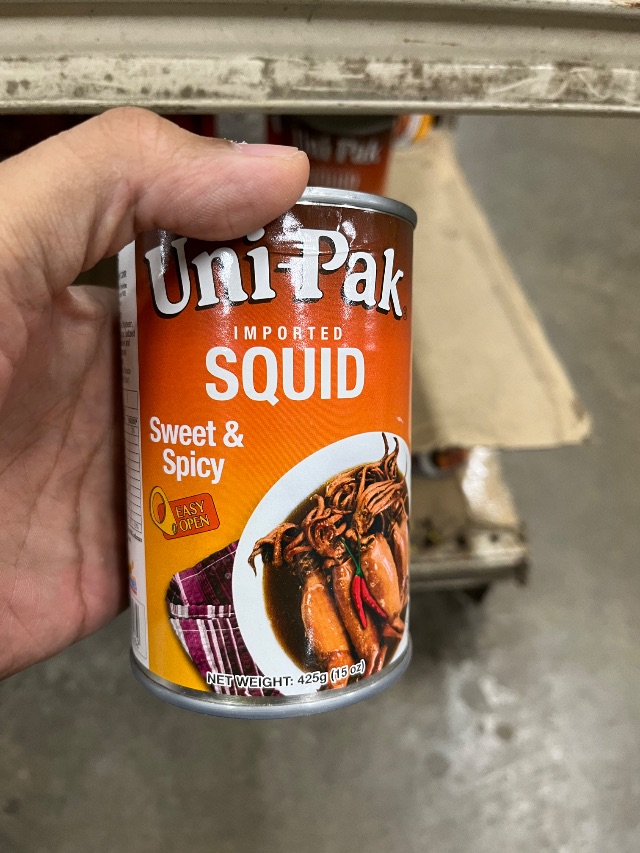 Uni-pak imported squid sweet & spicy