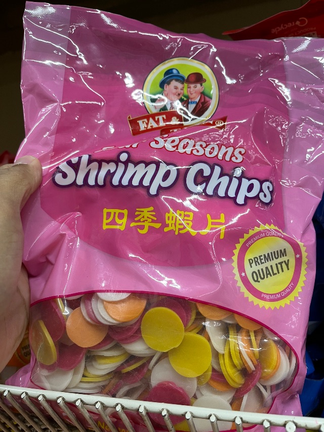 Fat & thin Four Seasons Shrimp Chips