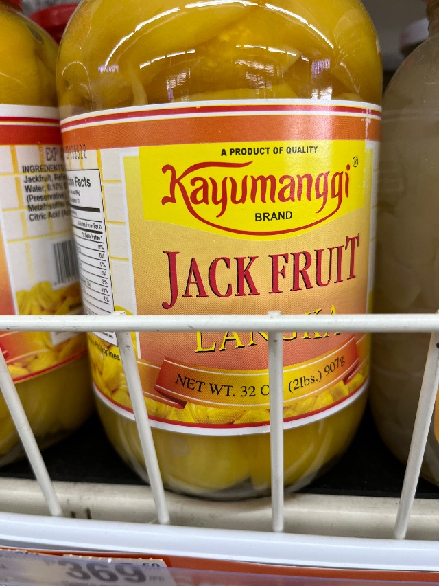 Kayumanggi Jack Fruit langka
