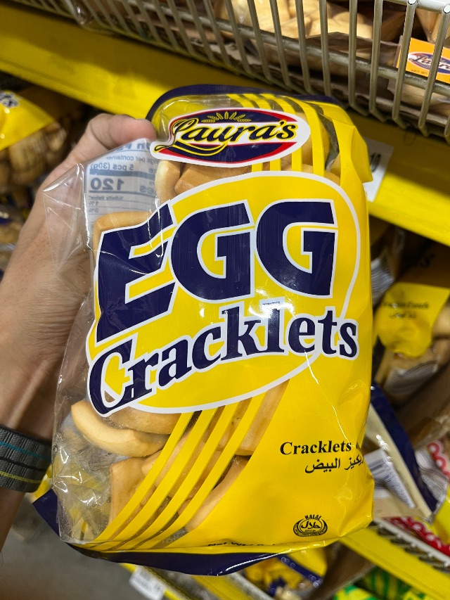 Laura's egg cracklets