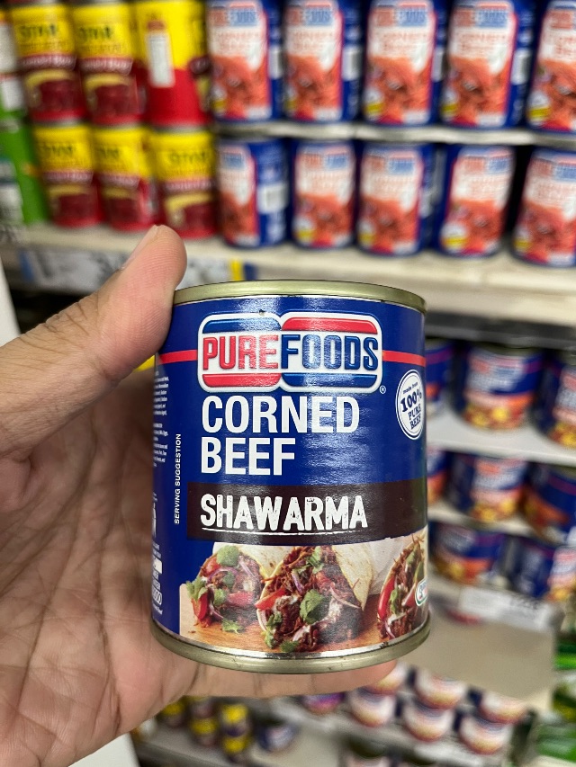 Pure Foods Corned Beef Shawarma