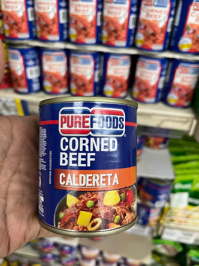Pure Food Corned Beef Caldereta