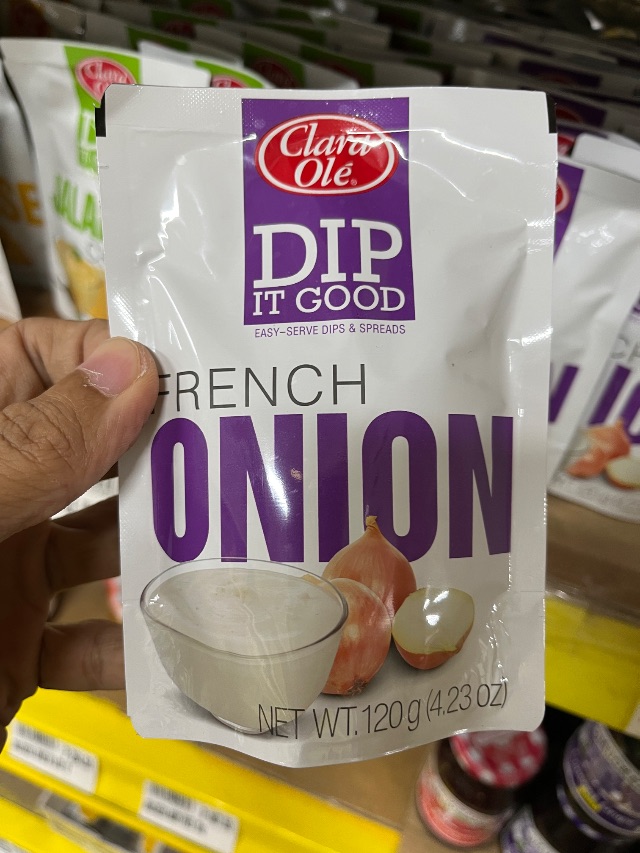 Clara Ole Dip it good french onion