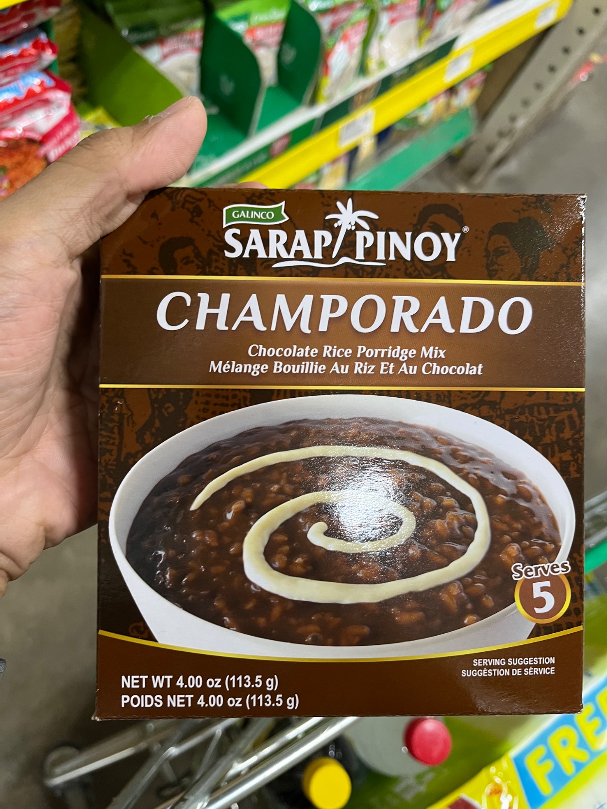Galinco Sarap Pinoy Champorado chocolate rice porridge mix