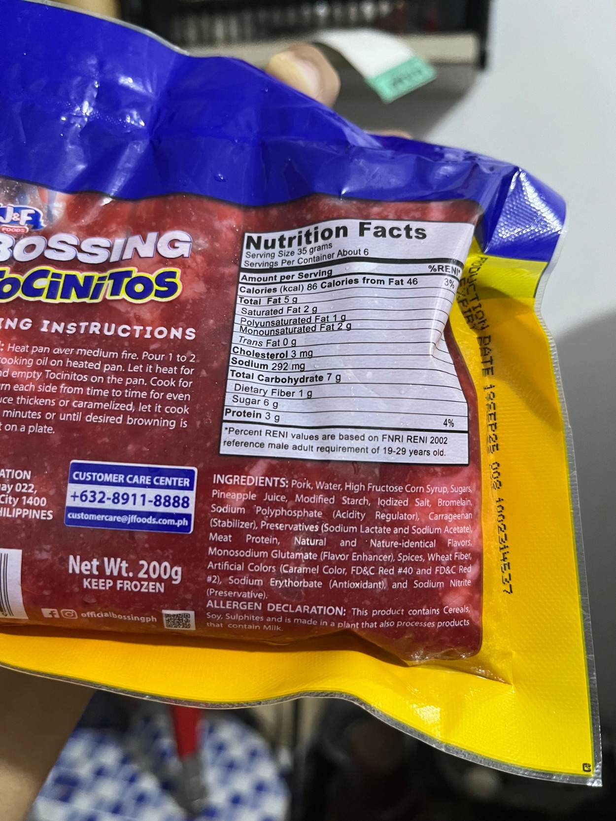 Ingredients