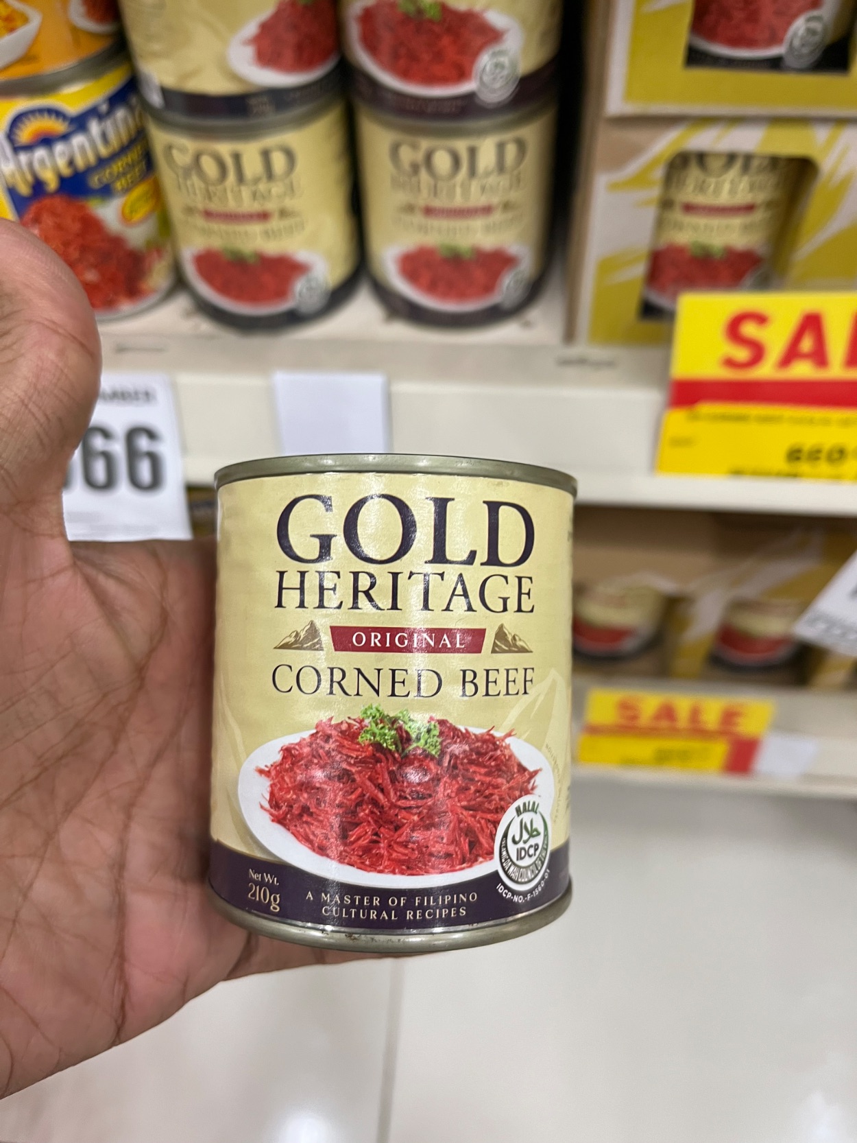 Gold heritage original corned beef