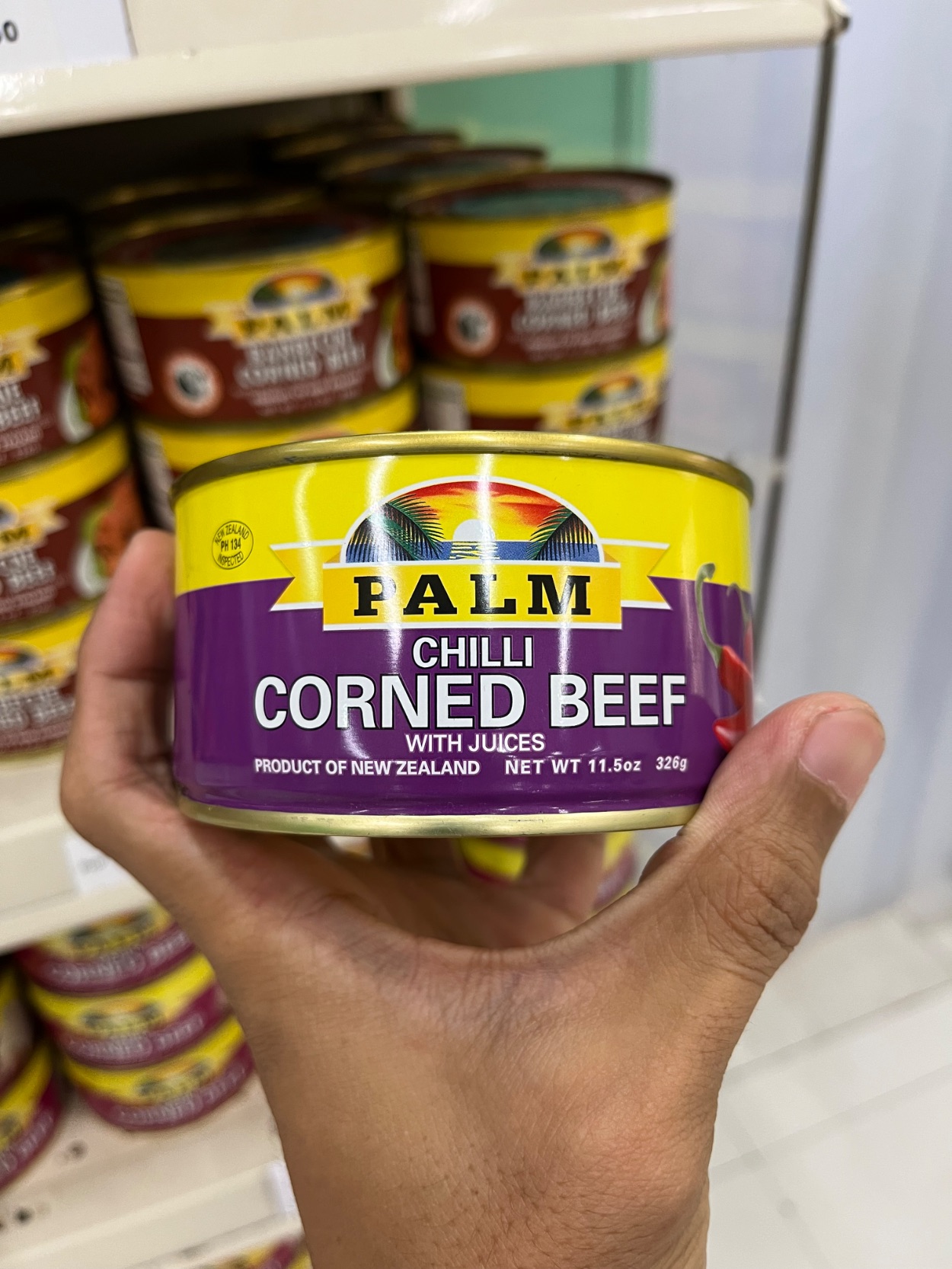 Palm Chilli Corned Beef with juices