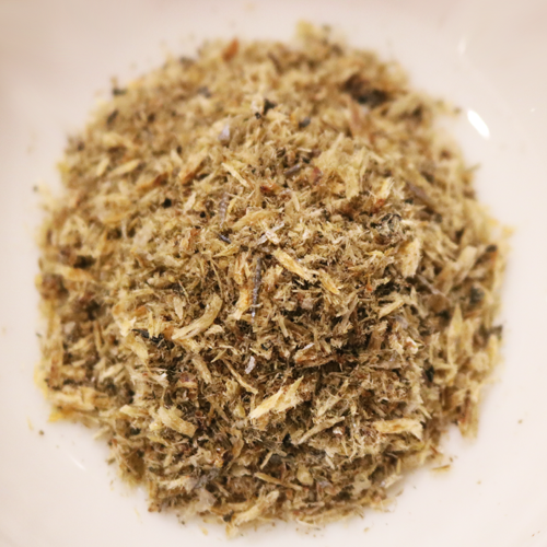 Anchovy, long-jawed, dried, ground