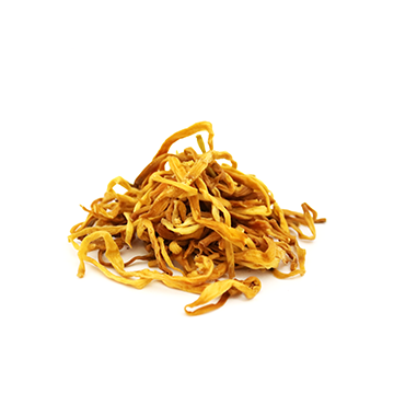 Banana, flowers, dried