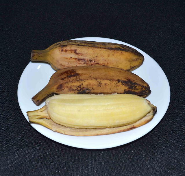 Banana, saba, boiled
