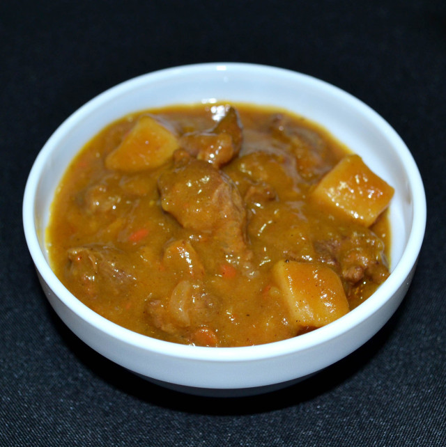 Beef curry, cnd