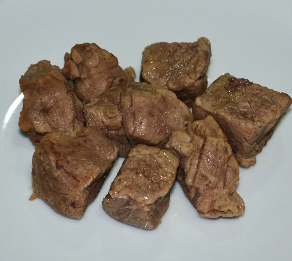 Beef lean meat, boiled