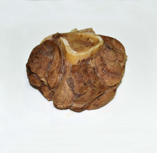 Beef shank, boiled