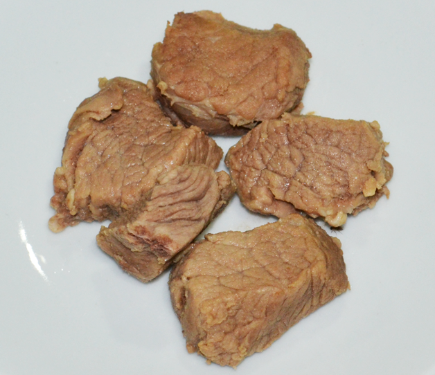 Beef sirloin, boiled