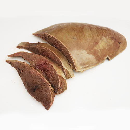 Beef spleen, boiled